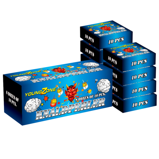 Knaldperler 8 Æsker a´ 10 stk.