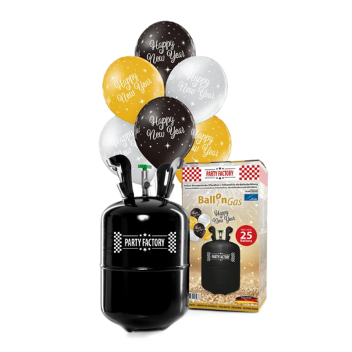Ballongas M/25 Balloner "Happy New Year"